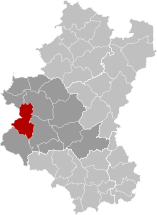 Paliseul Luxembourg Belgium Map.svg