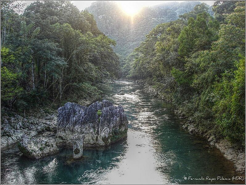 Puente, Rio Cahabón