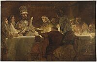 The Conspiracy of Claudius Civilis by Rembrandt van Rijn