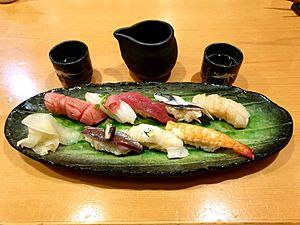 Archivo:Traditional Sashimi with a twist
