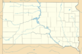 USA South Dakota location map