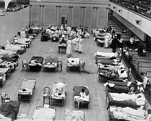 Archivo:1918 flu in Oakland