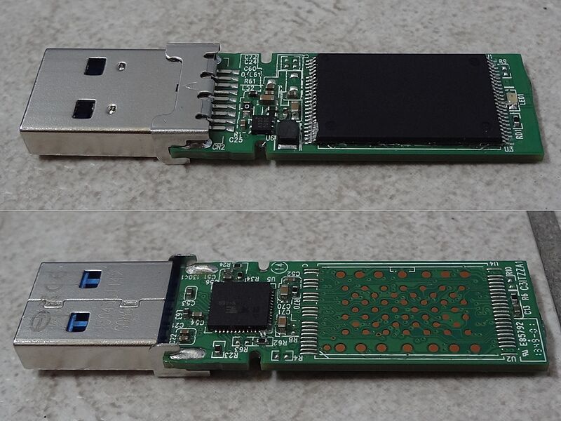 2014 ADATA AS107-8G-RBL internals