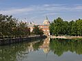 Aranjuez PalacioDesdePuenteBarcas