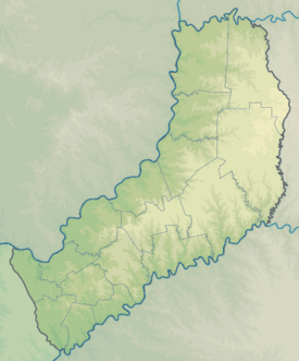 Isla de San Martín ubicada en Provincia de Misiones