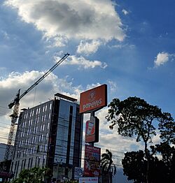 Archivo:Avenida en Tegucigalpa