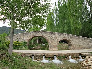 Archivo:Bridge in Nocito, Aragon - 003