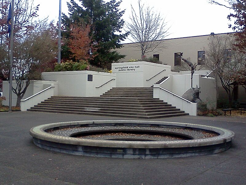 City Hall Steps (Springfield, Oregon)