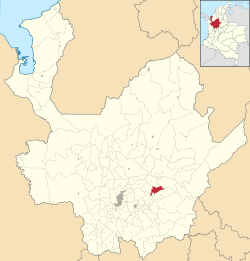 Alejandría ubicada en Antioquia