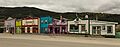 Comercios en la calle Front, Dawson City, Yukón, Canadá, 2017-08-27, DD 55