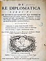 De re diplomatica 17765