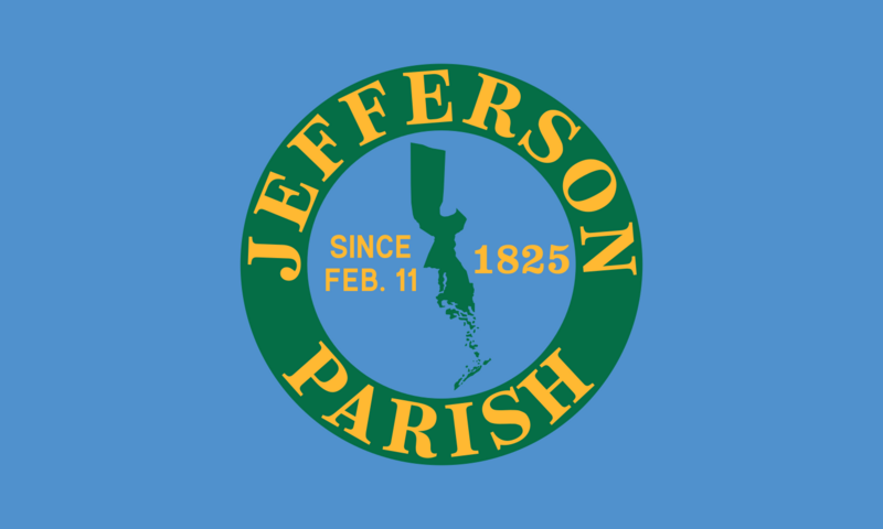 Flag of Jefferson Parish, Louisiana