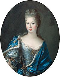 Archivo:Françoise-Marie de Bourbon, Légitimée de France, 'duchesse de Chartres' par Pierre Gobert