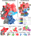 German Federal Election 2021 - Results by Constituency & Regional Seats