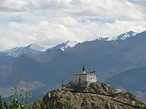 Archivo:India - Ladakh - Leh - 012 - lonely gompa south of Leh (3841440587)