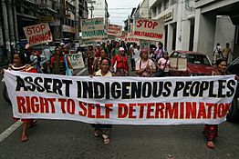 Archivo:Indigenous march right to self-determination