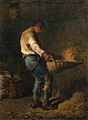 Jean-François Millet (II) - The Winnower - WGA15688