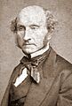 John Stuart Mill by John Watkins, 1865