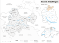 Karte Bezirk Andelfingen 2007