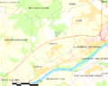 Map commune FR insee code 45067