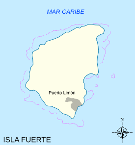 Mapa de la Isla Fuerte.svg