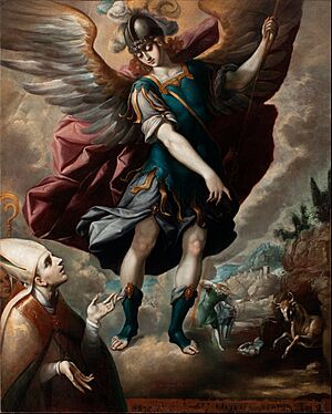 Archivo:Sebastian Lopez de Arteaga - Saint Michael and the Bull - Google Art Project
