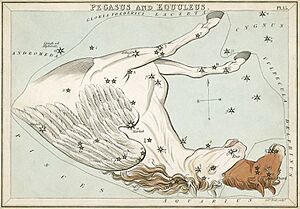 Archivo:Sidney Hall - Urania's Mirror - Pegasus and Equuleus (best currently available version - 2014)