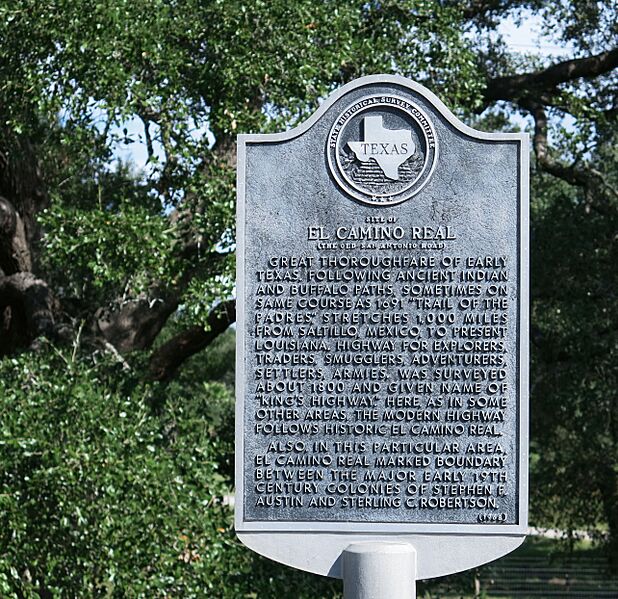Site of El Camino Real