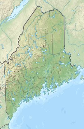 Isla Saint Croix ubicada en Maine