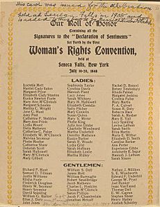 Archivo:Woman's Rights Convention
