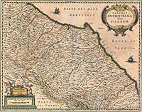 Archivo:07 - Marchia Anconitana olim Picenum, 1635 - Henricus Hondius, Jan Jansson