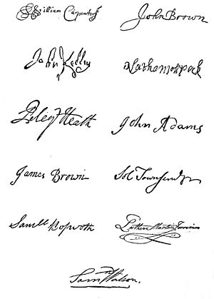 Archivo:A History of Barrington, Rhode Island - Autographs