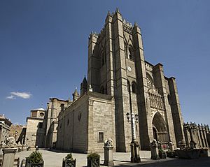 Archivo:Avila, Catedral del Salvador-PM 16797