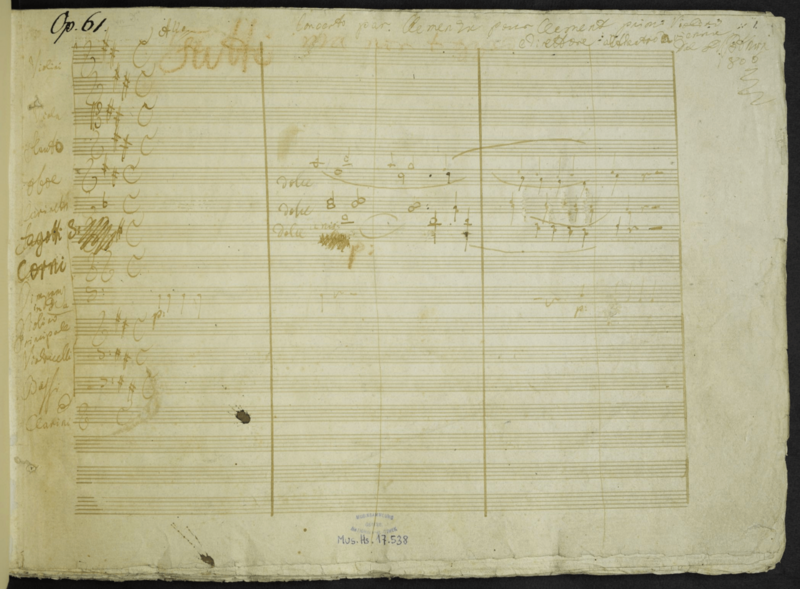 Beethoven Violin Concerto Op.61