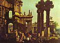 Bernardo Bellotto, Ruins of a Temple
