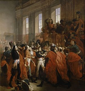 Archivo:Bouchot - Le general Bonaparte au Conseil des Cinq-Cents