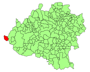 Archivo:Castillejo de Robledo (Soria) Mapa