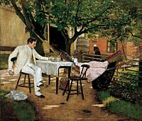 Chase William Merritt Sunlight and Shadow 1884