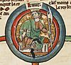 Archivo:Cnut the Great - MS Royal 14 B VI