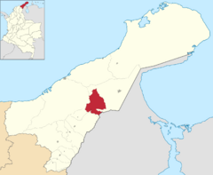 Colombia - La Guajira - Albania.svg