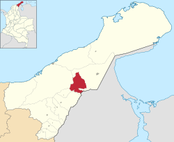 Albania ubicada en La Guajira