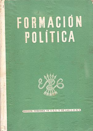 Archivo:Formación Político Social cursos 1º a 4º Bachillerato Femenina. Plan 1958