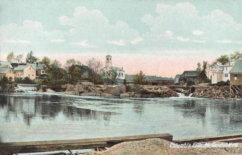 Archivo General View of Columbia Falls, ME