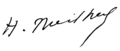 Henri Meilhac Signature