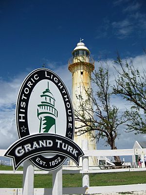 Archivo:Historic Lighthouse Park on Grand Turk