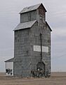 Hooker Woodframe Grain Elevator from SW 2