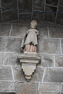 Igrexa de Santo Ourente de Entíns - imaxe de santo Ourente.jpg