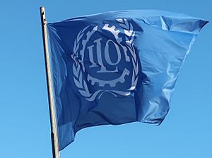 Archivo:International Labour Organization flag