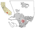 LA County Incorporated Areas Huntington Park highlighted