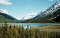 Lakes and mountains on the Kenai Peninsula